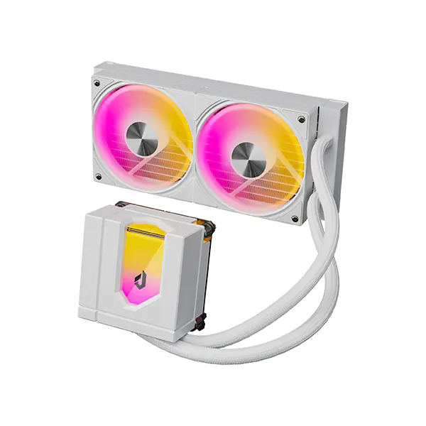 upHere E240TC 240mm AIO Liquid CPU Cooler - White